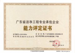 洁净室资质有哪些?